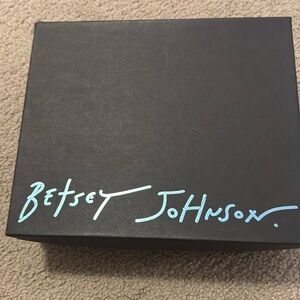 Betsy Johnson rhinestone boots never worn